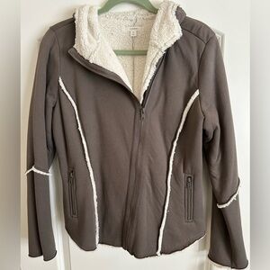 Caslon hooded jacket